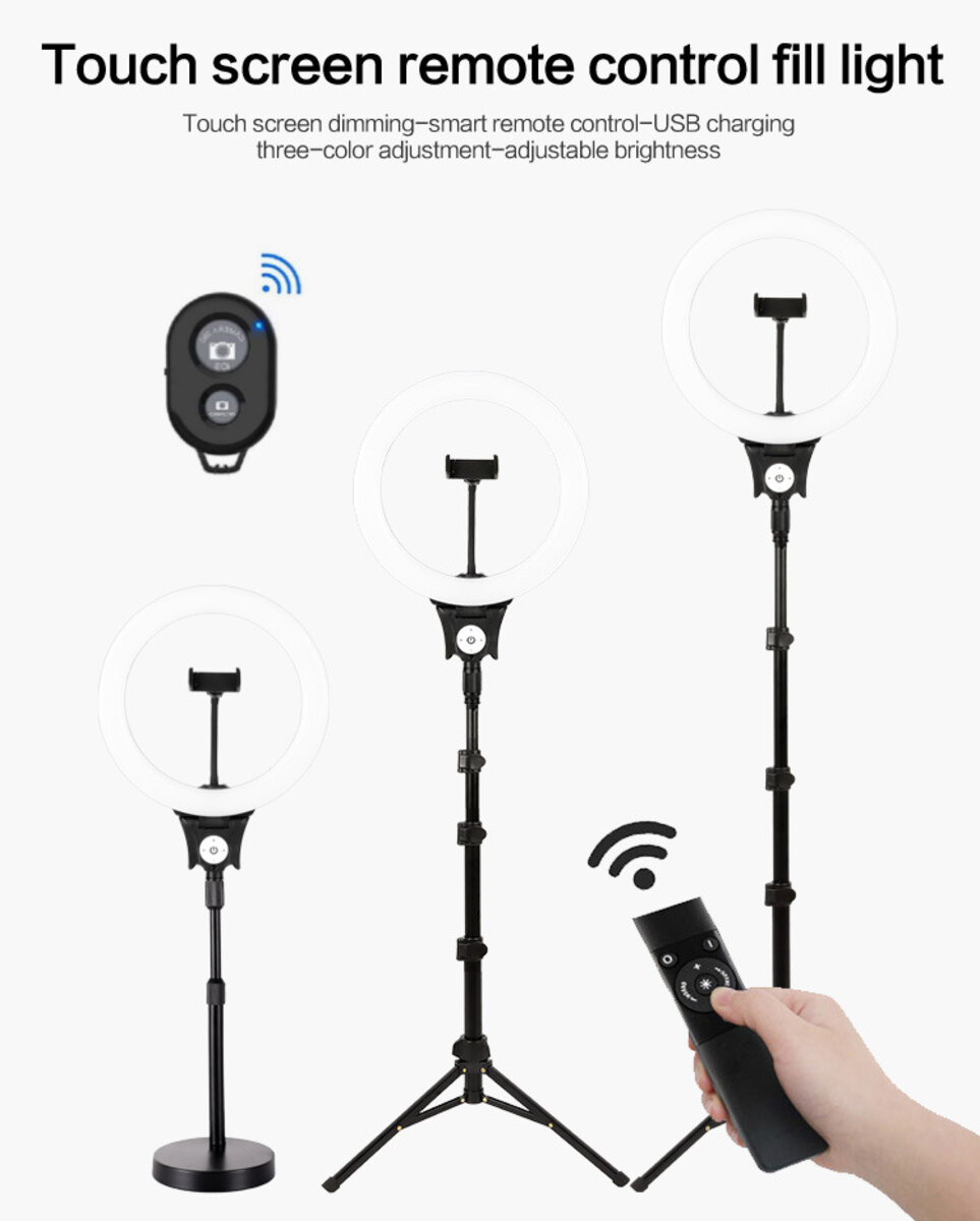 Кільцева лампа NNHQ-12N (35см) (NNHQ12N) на картинке №1