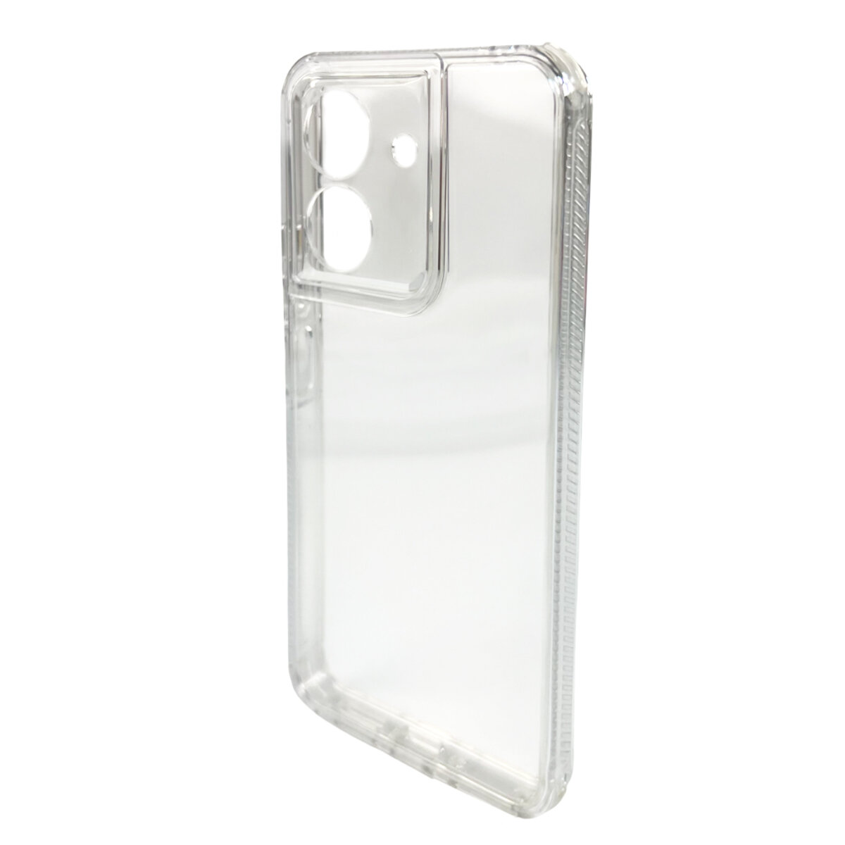 Прозорий чохол Space III Xiaomi Redmi 13C 4G|POCO С65 | TPU+PC з посиленими бортами (Прозорий) на малюнкі №2