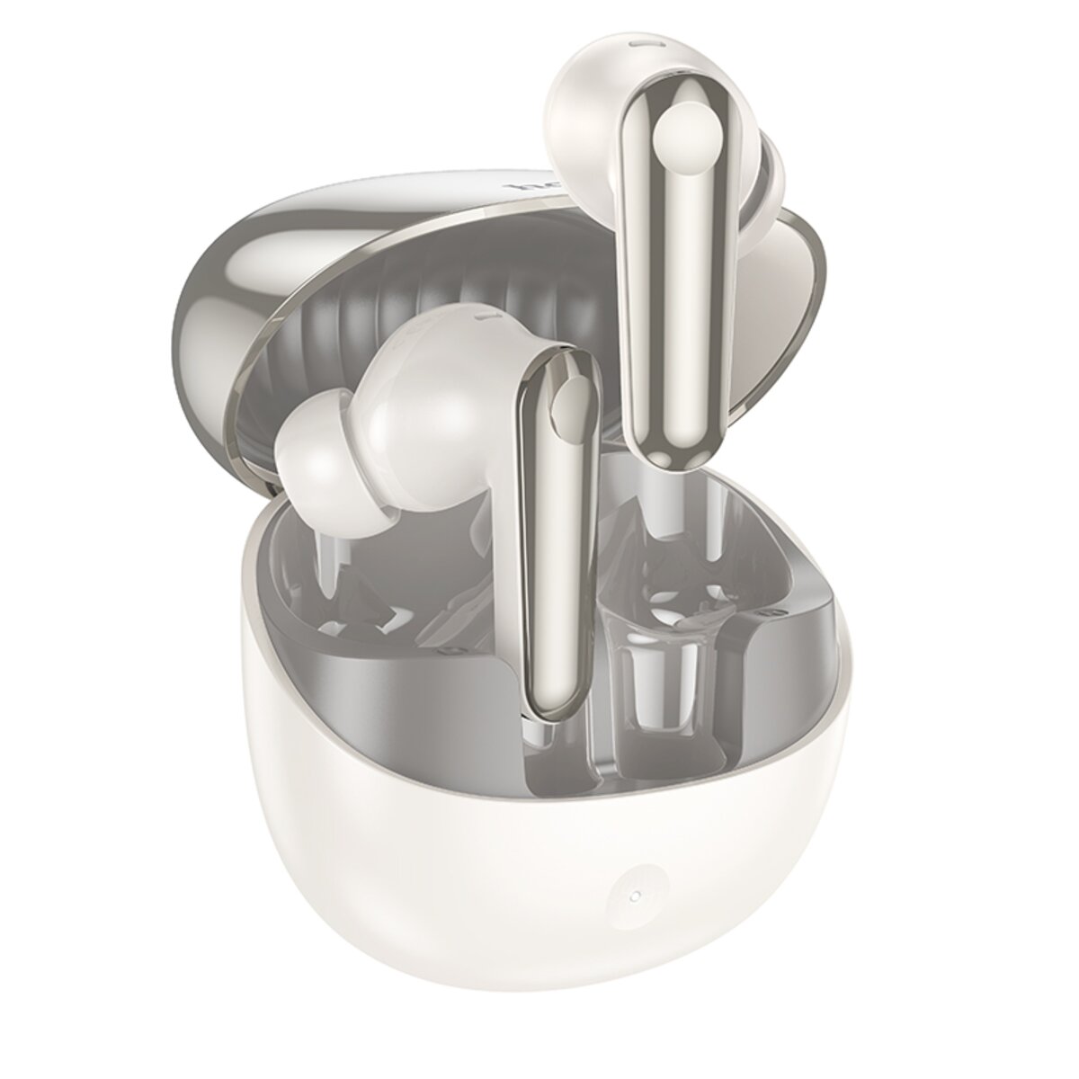 Бездротові навушники HOCO EQ11 Pacifico true wireless BT headset Milky white на малюнкі №1