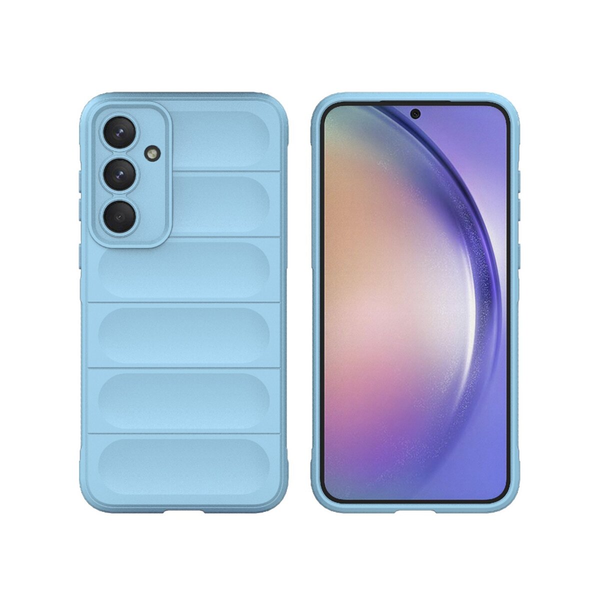 Чохол для смартфона Cosmic Magic Shield for Samsung Galaxy A35 Light Blue на малюнкі №1