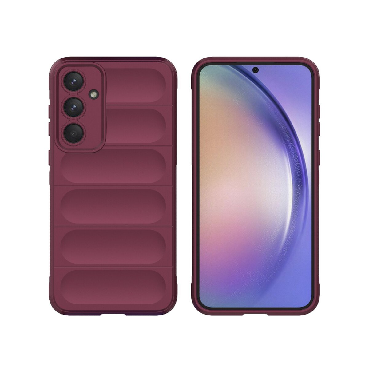 Чохол для смартфона Cosmic Magic Shield for Samsung Galaxy A35 Plum на малюнкі №1