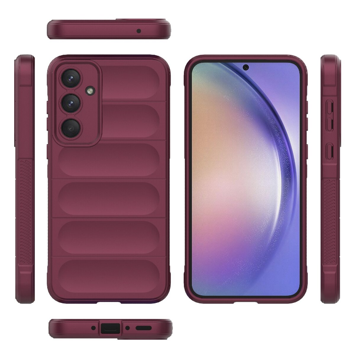Чохол для смартфона Cosmic Magic Shield for Samsung Galaxy A35 Plum на малюнкі №2
