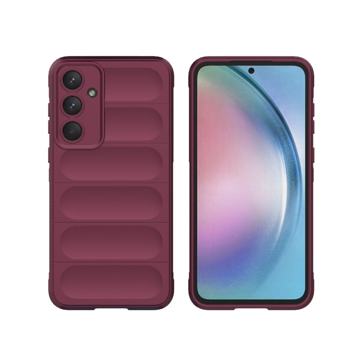 Чохол для смартфона Cosmic Magic Shield for Samsung Galaxy A55 Plum (MagicShSAA55Plum) на картинке №1