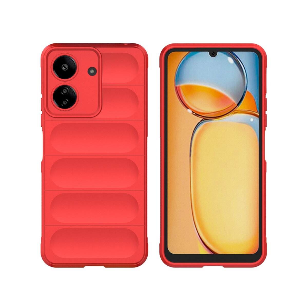 Чохол для смартфона Cosmic Magic Shield for Xiaomi Redmi 13C 4G/POCO С65 China Red на малюнкі №1