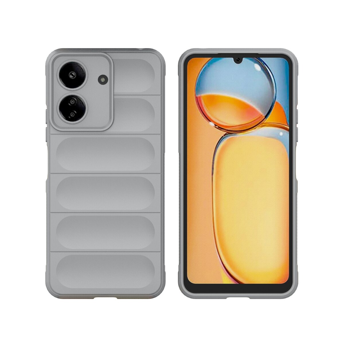 Чохол для смартфона Cosmic Magic Shield for Xiaomi Redmi 13C 4G/POCO С65 Grey Smoke на малюнкі №1