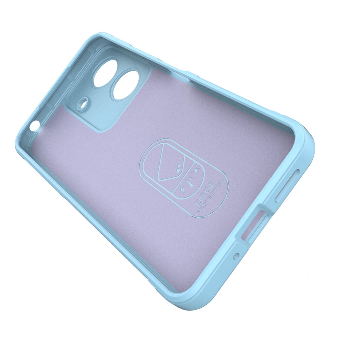 Чохол для смартфона Cosmic Magic Shield for Xiaomi Redmi 13C 4G/POCO С65 Light Blue на малюнкі №3