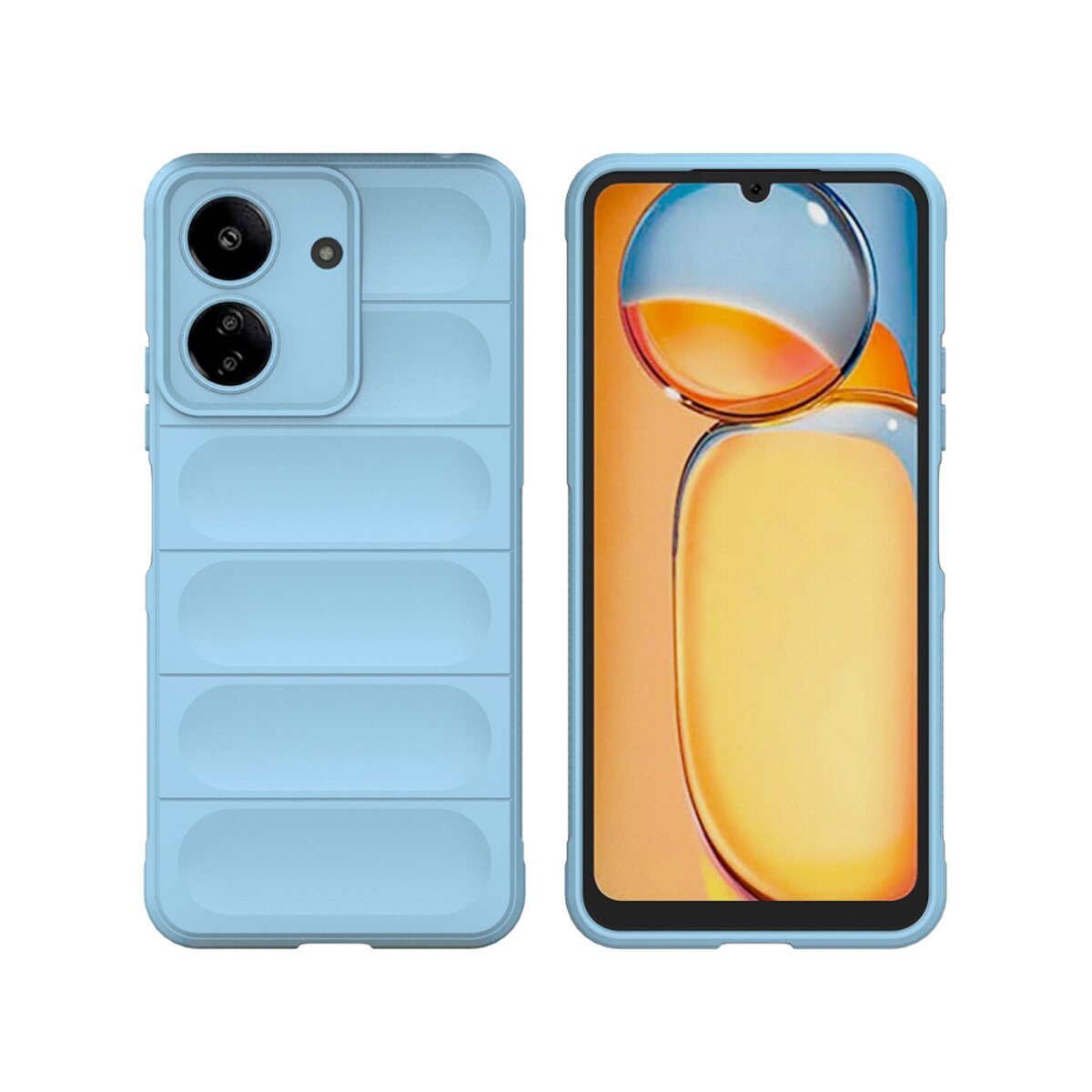 Чохол для смартфона Cosmic Magic Shield for Xiaomi Redmi 13C 4G/POCO С65 Light Blue на малюнкі №1