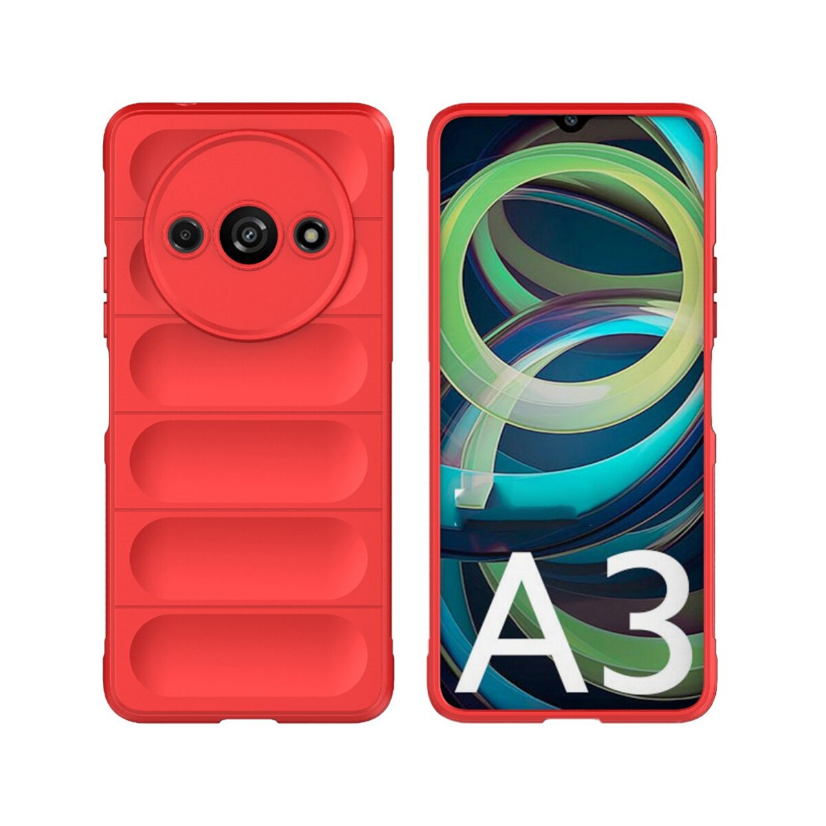 Чохол для смартфона Cosmic Magic Shield for Xiaomi Redmi A3 4G China Red (MagicShXiA3Red) смотреть фото №1