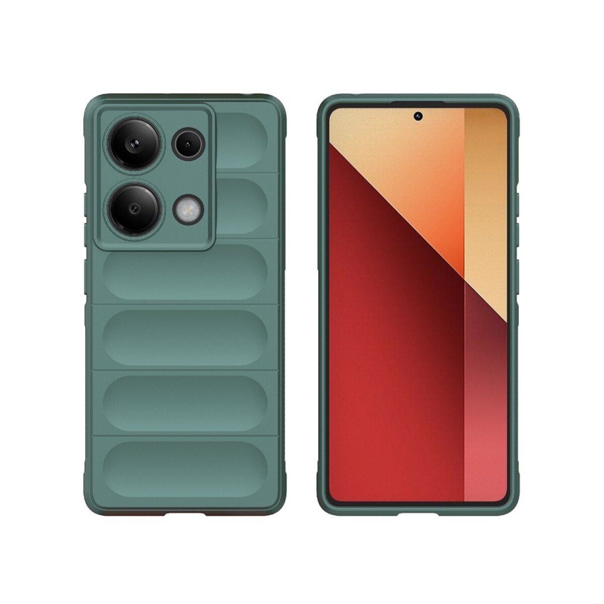 Чохол для смартфона Cosmic Magic Shield for Xiaomi Redmi Note 13 Pro 5G/POCO X6 5G Dark Green Фотографія №1 Чохол для смартфона Cosmic Magic Shield for Xiaomi Redmi Note 13 Pro 5G/POCO X6 5G Dark Green на малюнкі №1