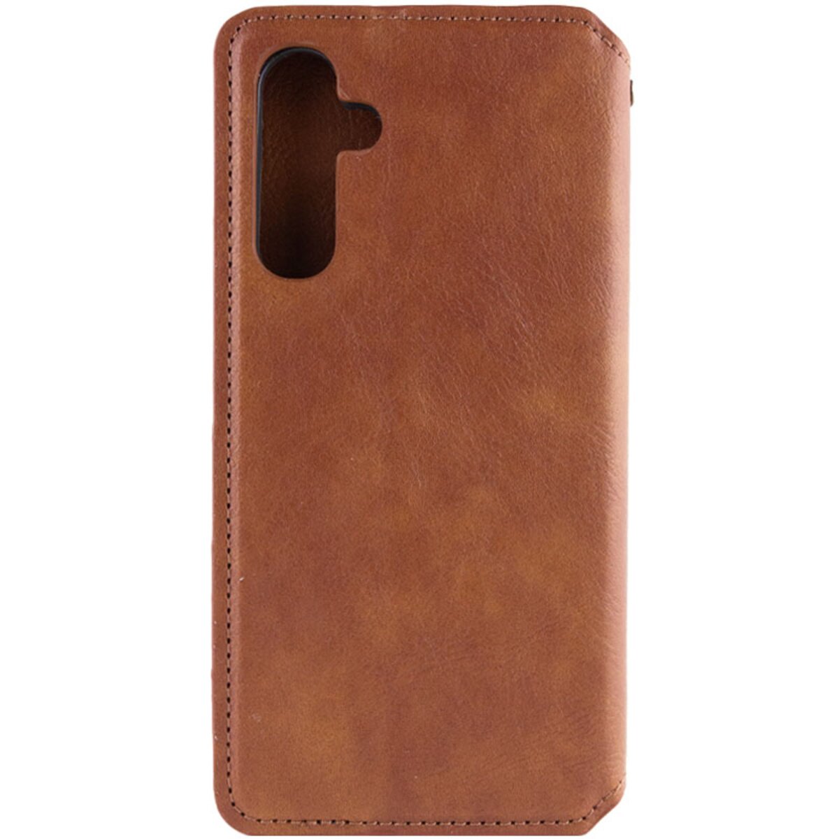 Шкіряний чохол книжка Rubic Leather Samsung Galaxy M15|F15 5G | (Коричневий) на малюнкі №2