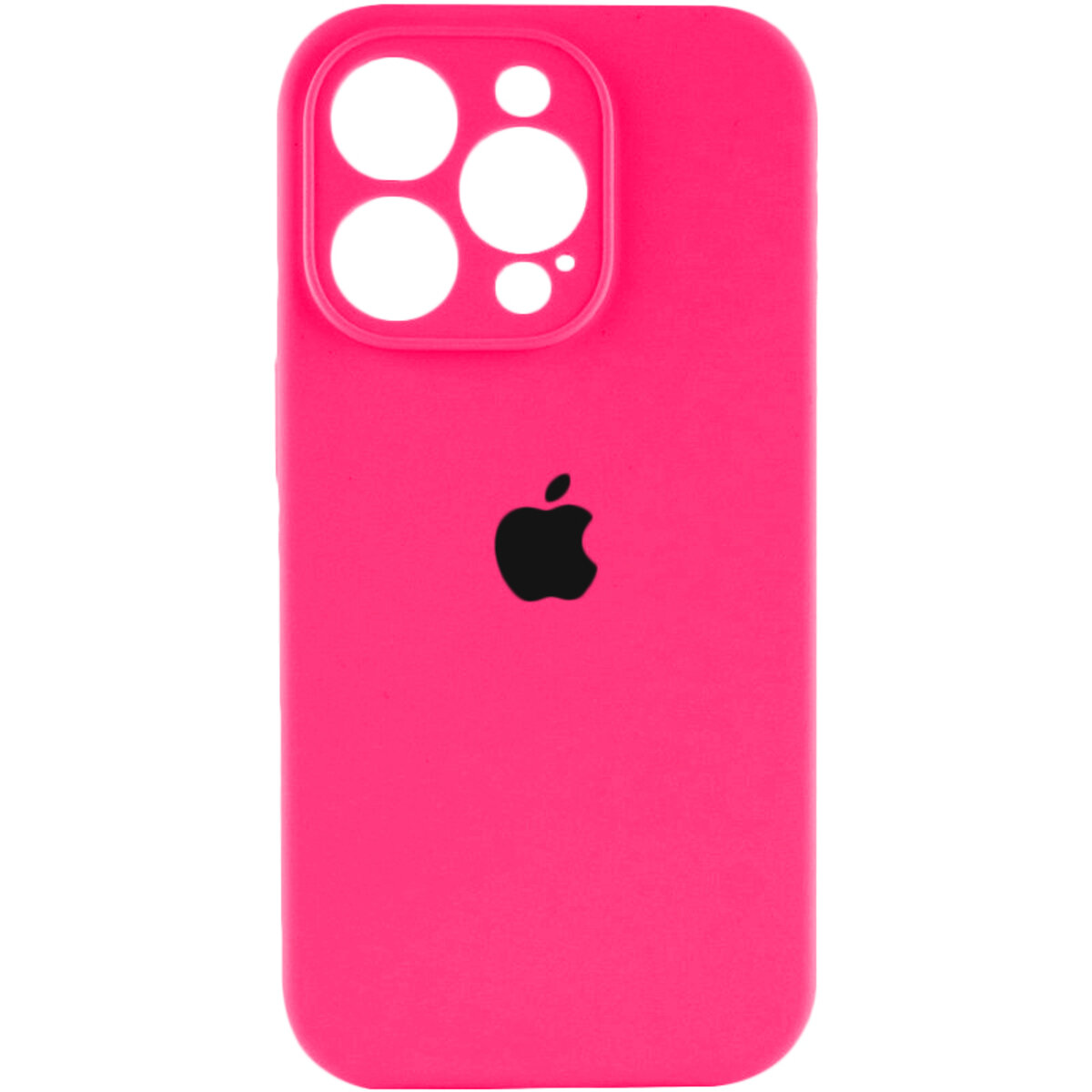 Чохол Silicone Full Case Camera Protect (AA) Apple iPhone 15 Pro (Рожевий) на малюнкі №1