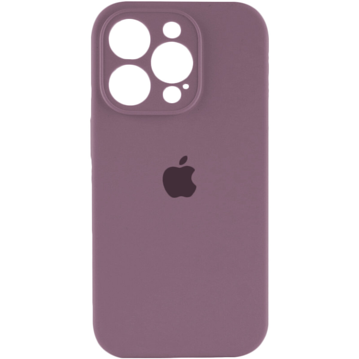 Чохол для смартфона Silicone Full Case AA Camera Protect for Apple iPhone 15 Pro 60,Taro Purple (FullAAi15P-60) смотреть фото №1