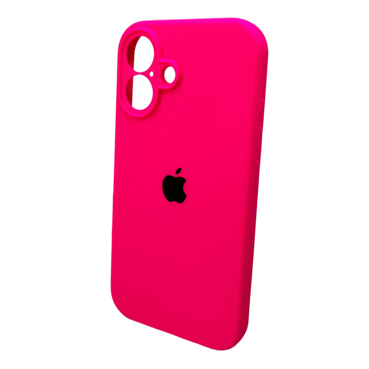 Чехол Silicone Full Case Camera Protect (AA) Apple iPhone 16 (Розовый) на картинке №5