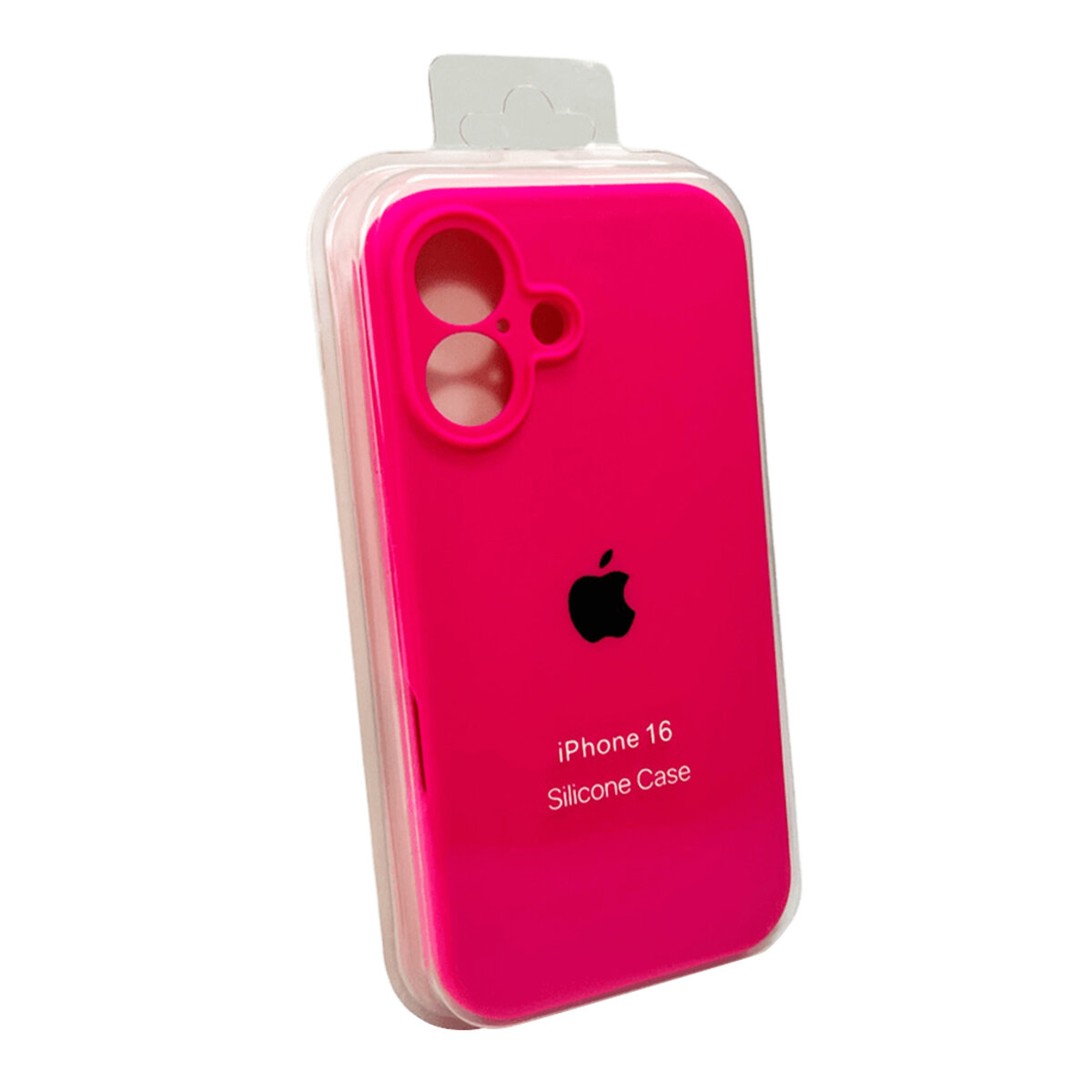 Чехол Silicone Full Case Camera Protect (AA) Apple iPhone 16 (Розовый) на картинке №2
