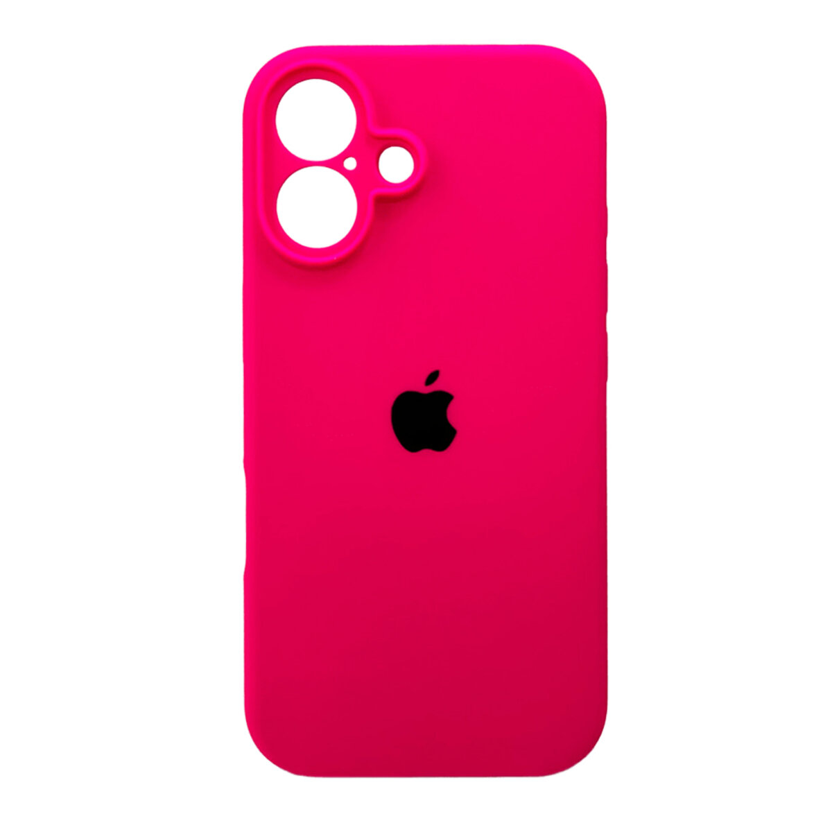 Чехол Silicone Full Case Camera Protect (AA) Apple iPhone 16 (Розовый) на картинке №1