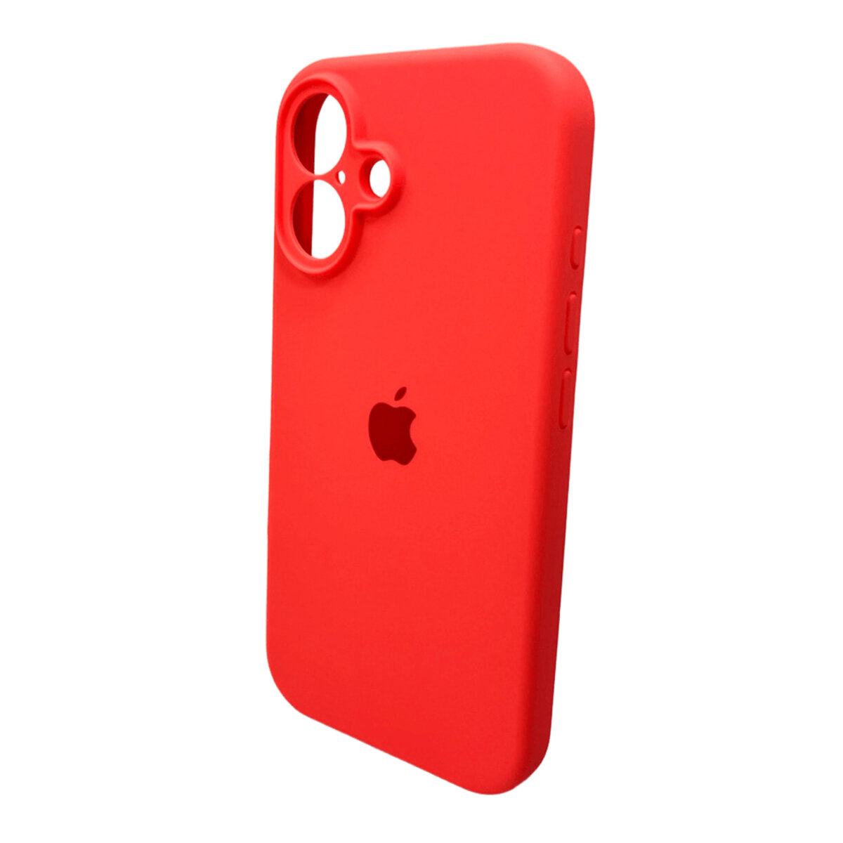 Чехол Silicone Full Case Camera Protect (AA) Apple iPhone 16 (Розовый) на картинке №4