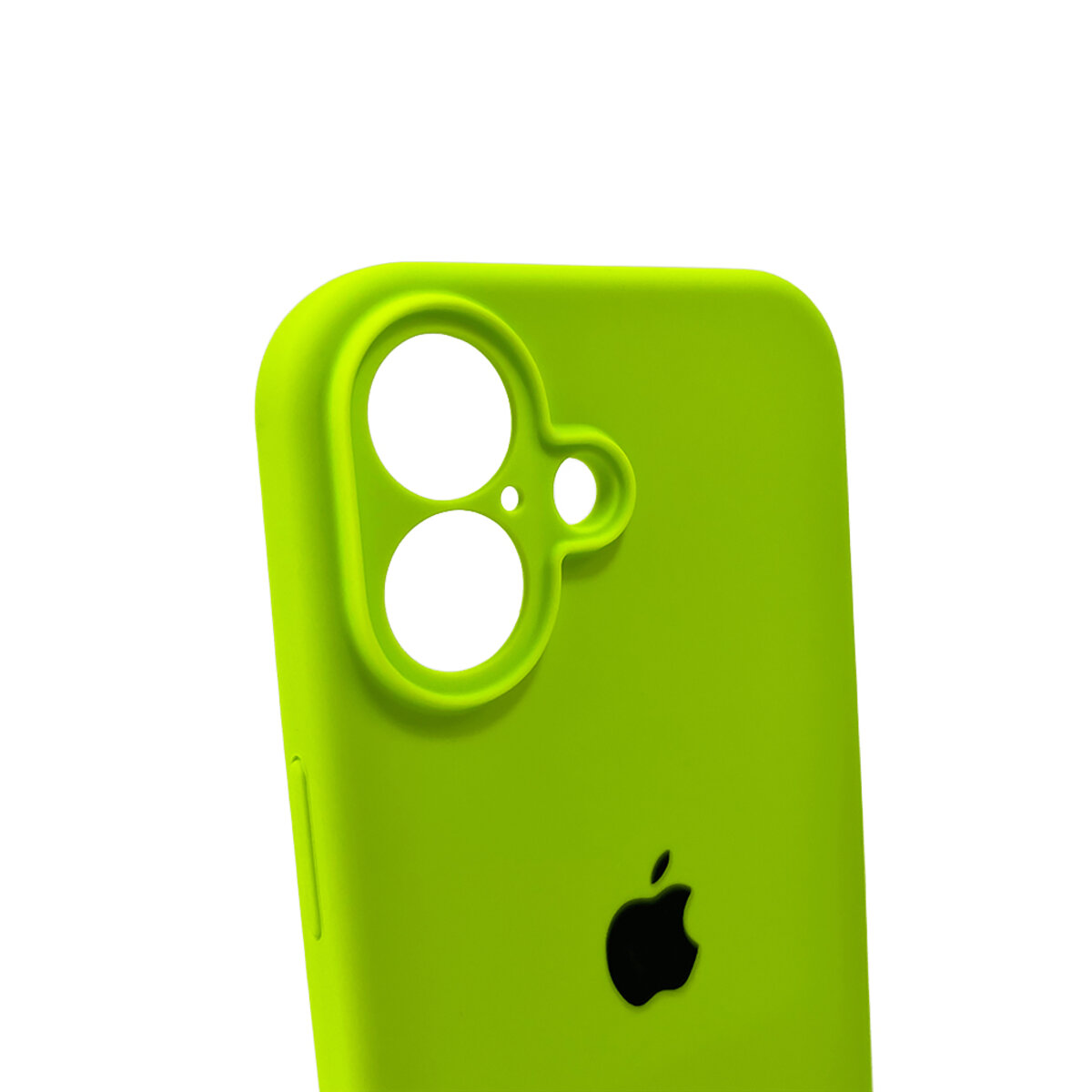 Чехол Silicone Full Case Camera Protect (AA) Apple iPhone 16 (Зелёный) на картинке №5