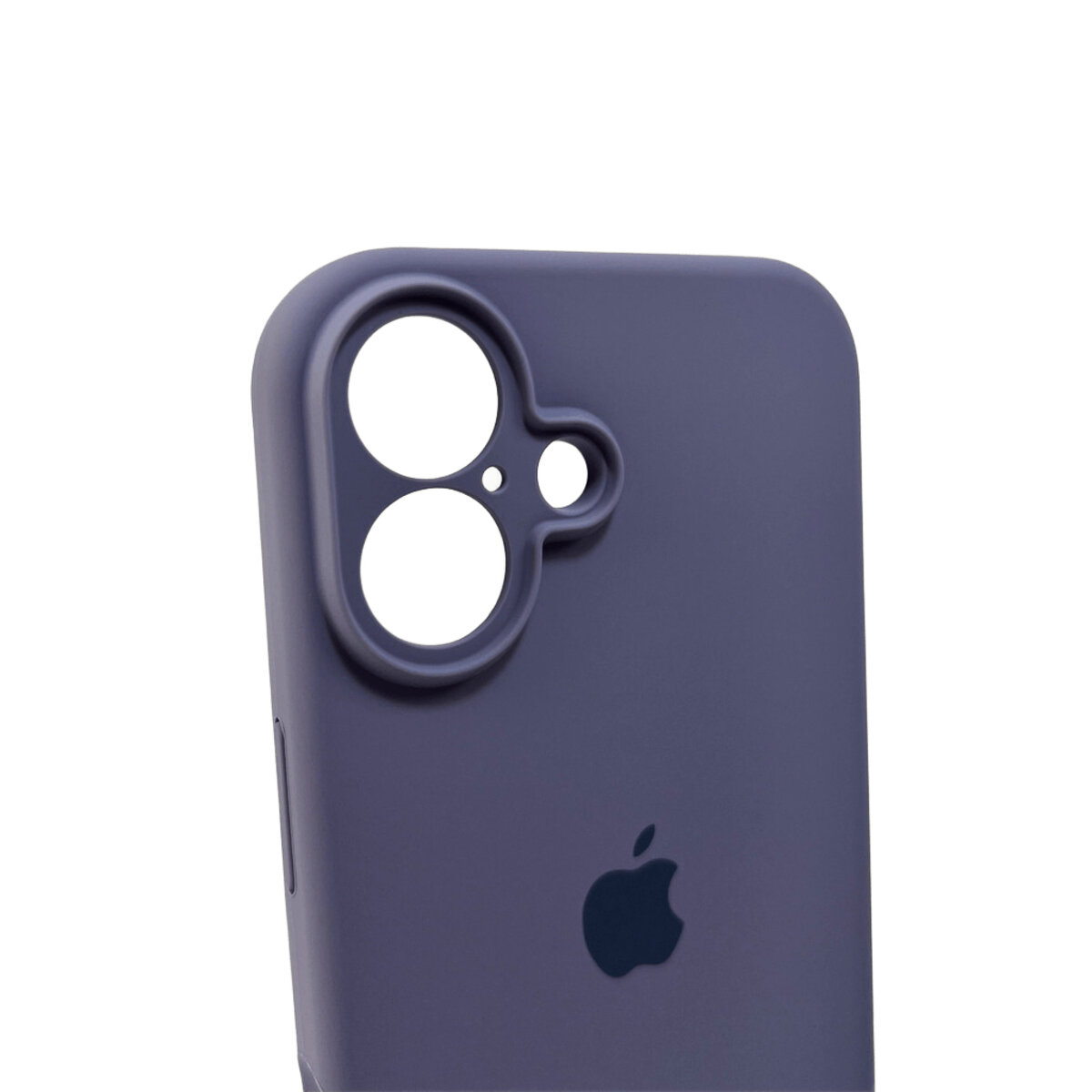 Чехол Silicone Full Case Camera Protect (AA) Apple iPhone 16 (Сиреневый) на картинке №6