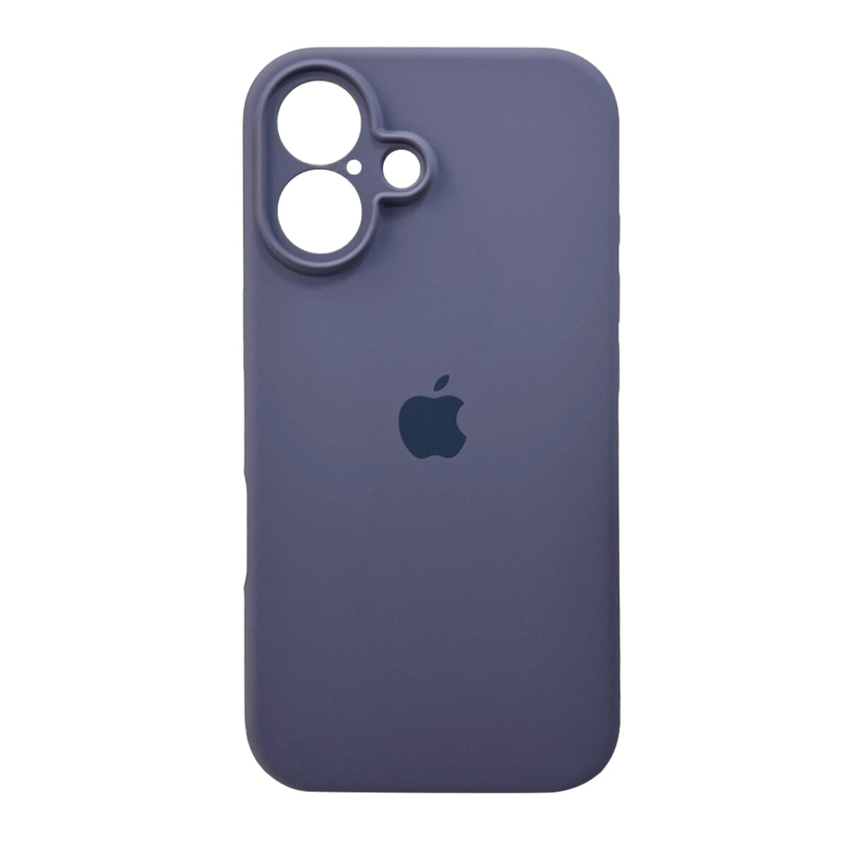Чехол Silicone Full Case Camera Protect (AA) Apple iPhone 16 (Сиреневый) на картинке №1