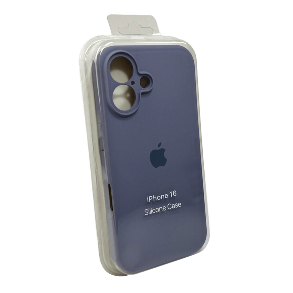 Чехол Silicone Full Case Camera Protect (AA) Apple iPhone 16 (Сиреневый) на картинке №2