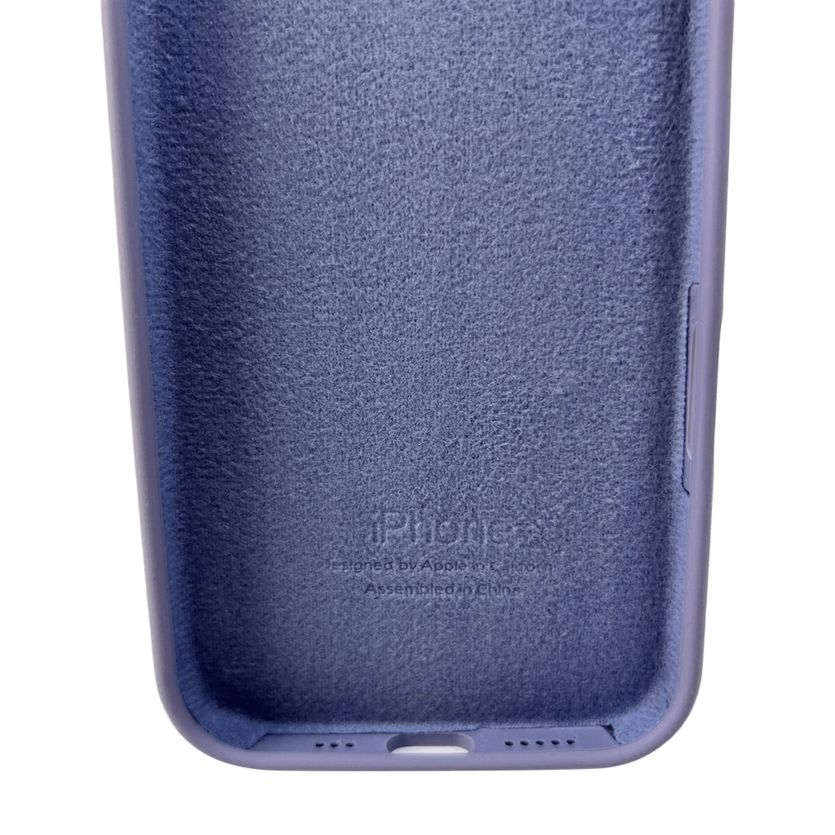 Чехол Silicone Full Case Camera Protect (AA) Apple iPhone 16 (Сиреневый) на картинке №4