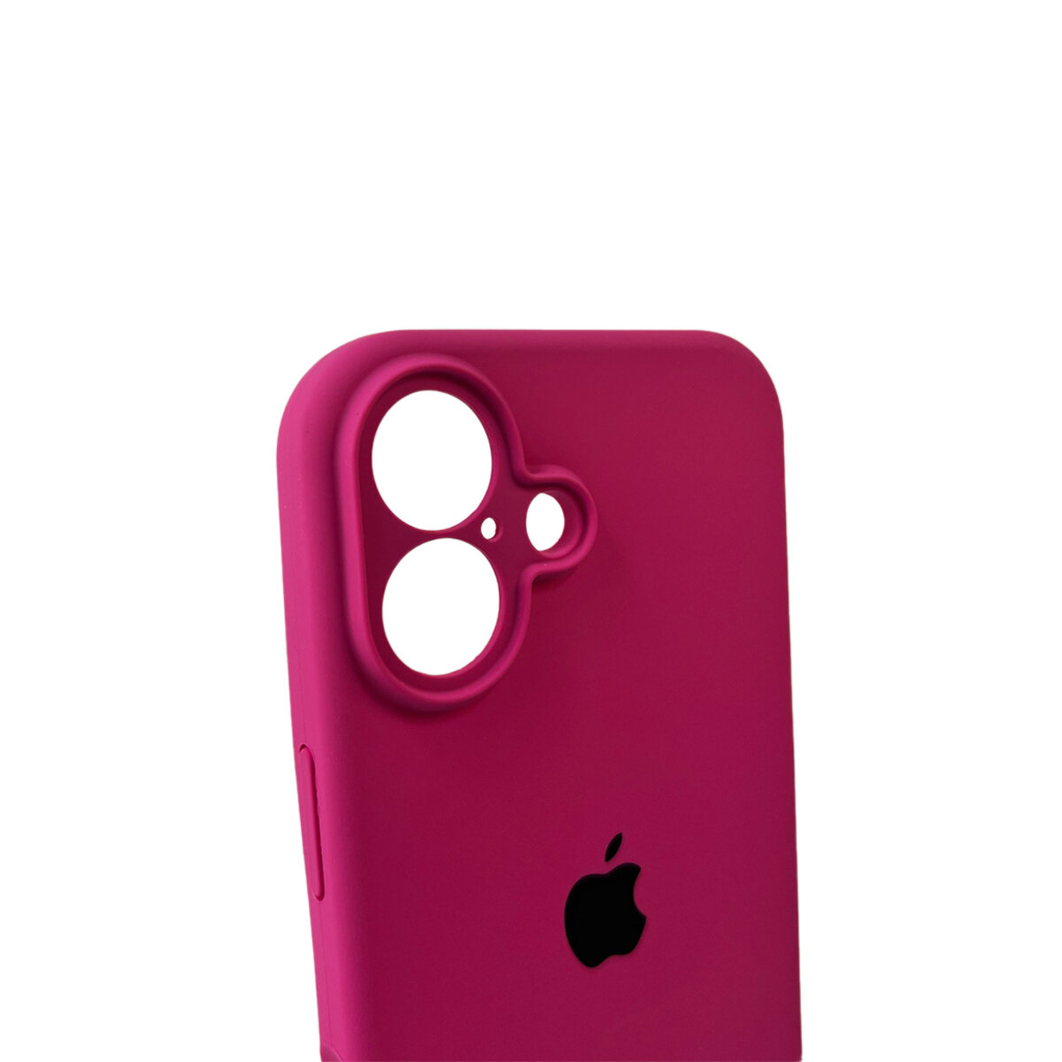 Чехол Silicone Full Case Camera Protect (AA) Apple iPhone 16 (Розовый) на картинке №5