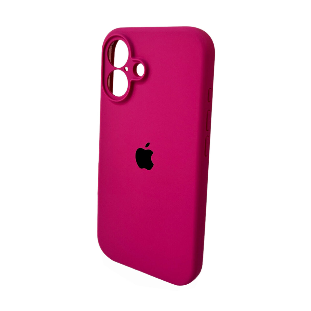Чехол Silicone Full Case Camera Protect (AA) Apple iPhone 16 (Розовый) на картинке №4