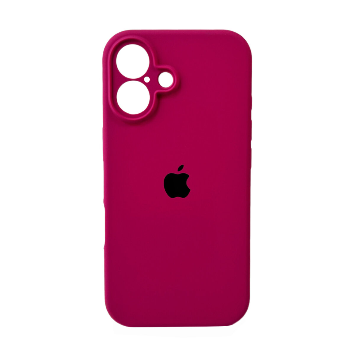 Чехол Silicone Full Case Camera Protect (AA) Apple iPhone 16 (Розовый) на картинке №1