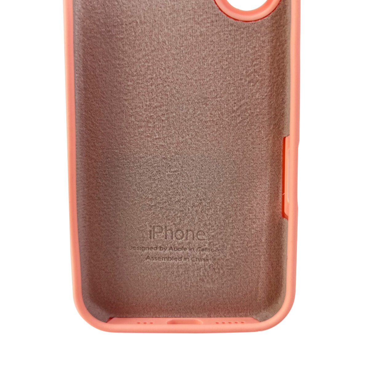 Чехол Silicone Full Case Camera Protect (AA) Apple iPhone 16 (Оранжевый) на картинке №4