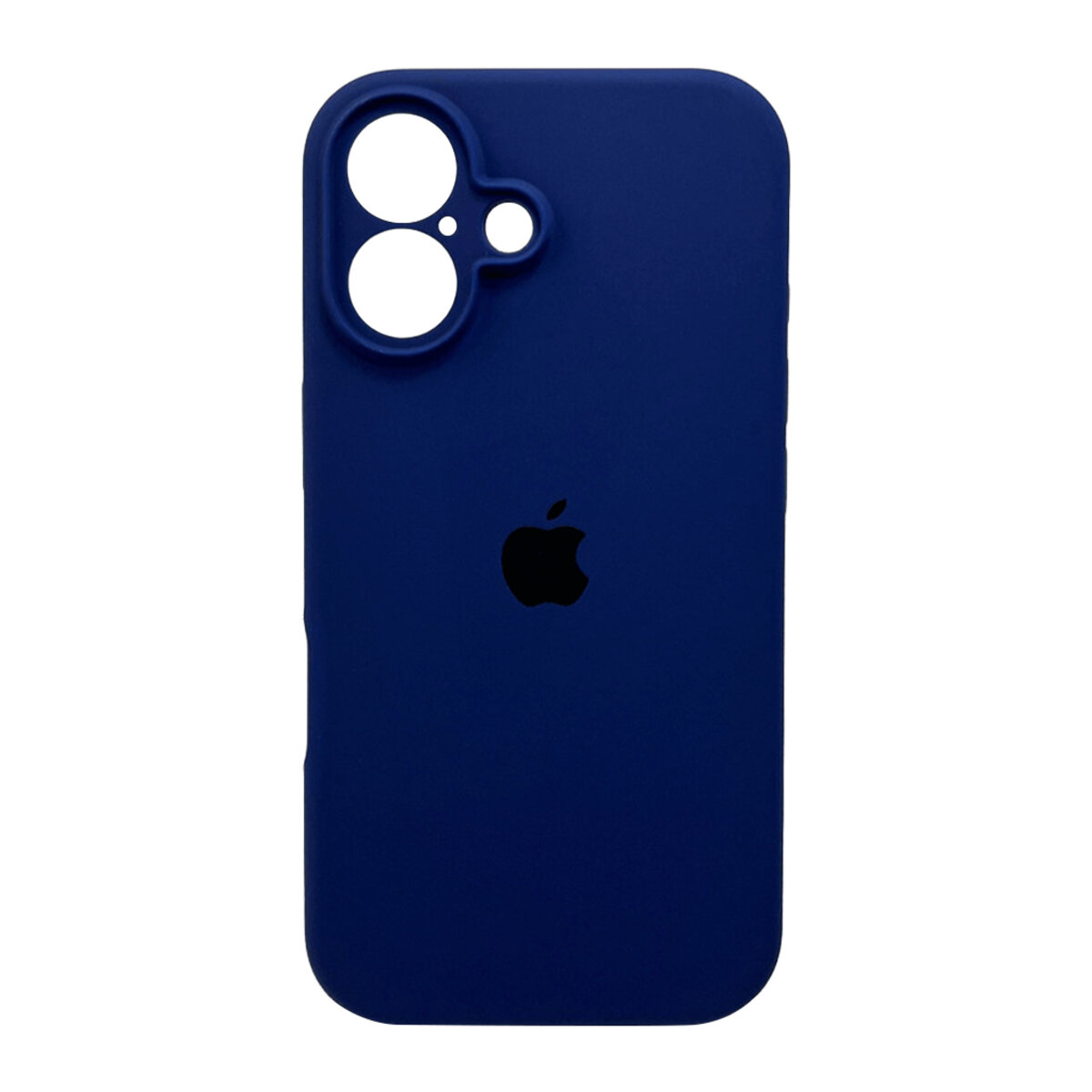 Чехол Silicone Full Case Camera Protect (AA) Apple iPhone 16 (Синий) на картинке №1