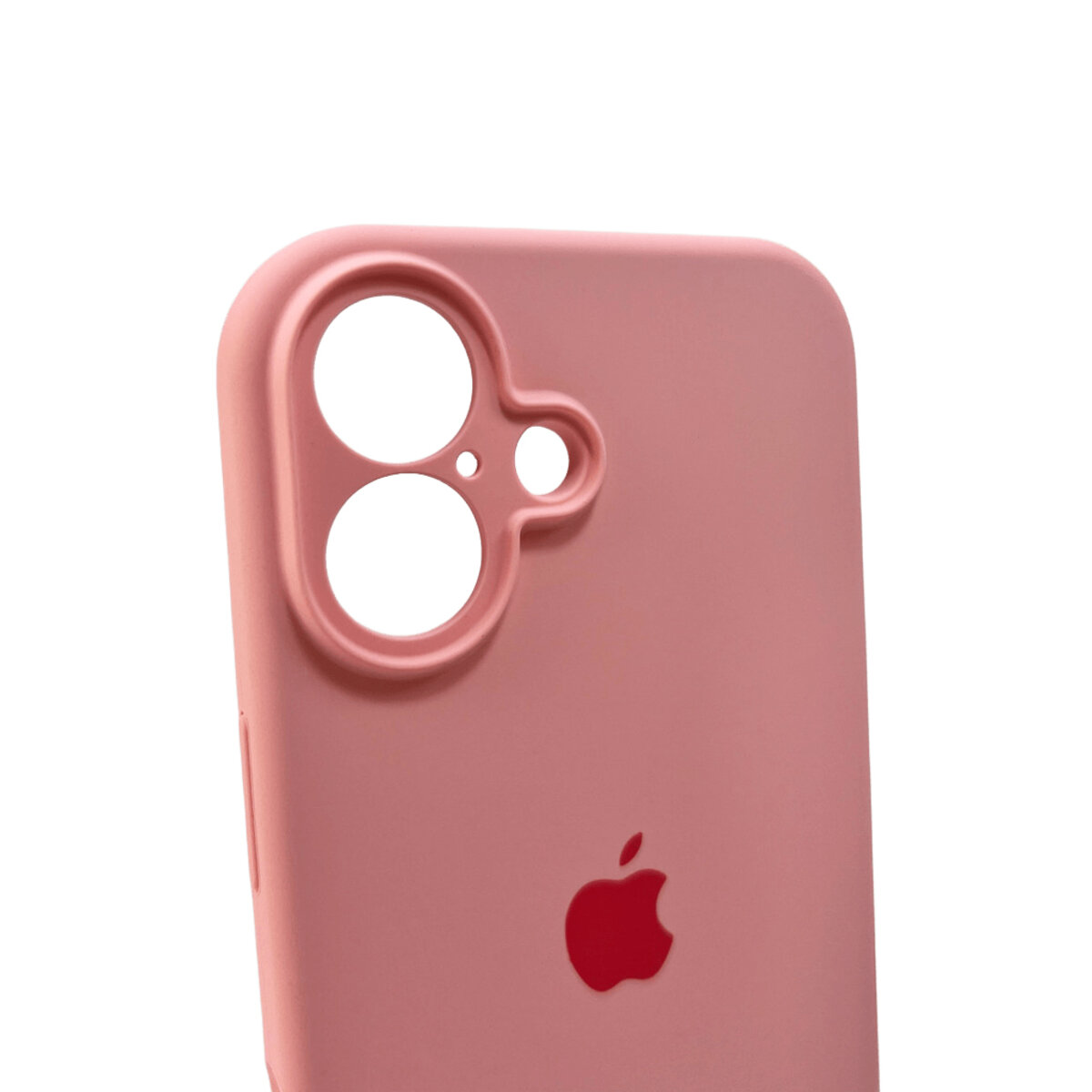 Чехол Silicone Full Case Camera Protect (AA) Apple iPhone 16 (Розовый) на картинке №6