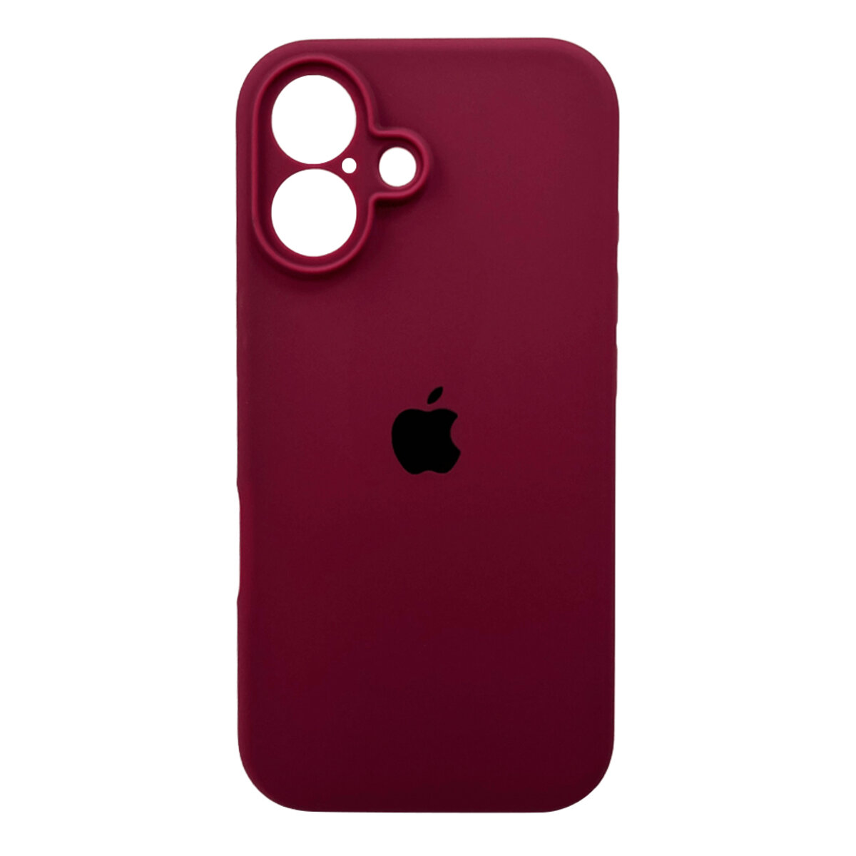 Чохол Silicone Full Case Camera Protect (AA) Apple iPhone 16 (Сливовий) на малюнкі №1