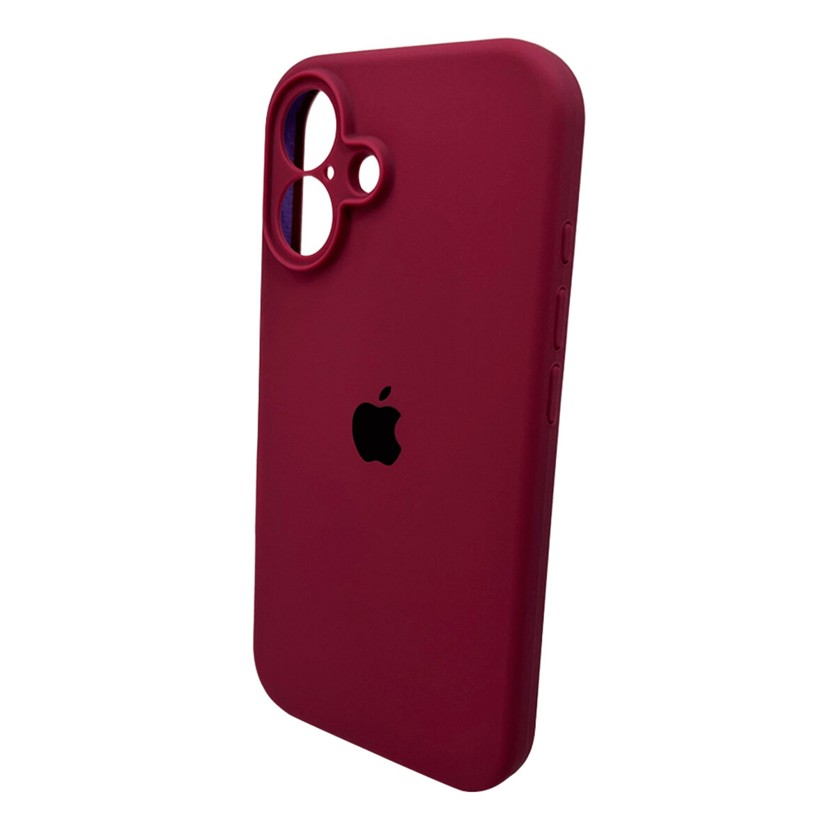 Чохол Silicone Full Case Camera Protect (AA) Apple iPhone 16 (Сливовий) на малюнкі №5