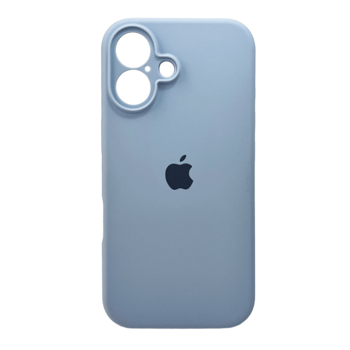 Чехол Silicone Full Case Camera Protect (AA) Apple iPhone 16 (Сиреневый) на картинке №1