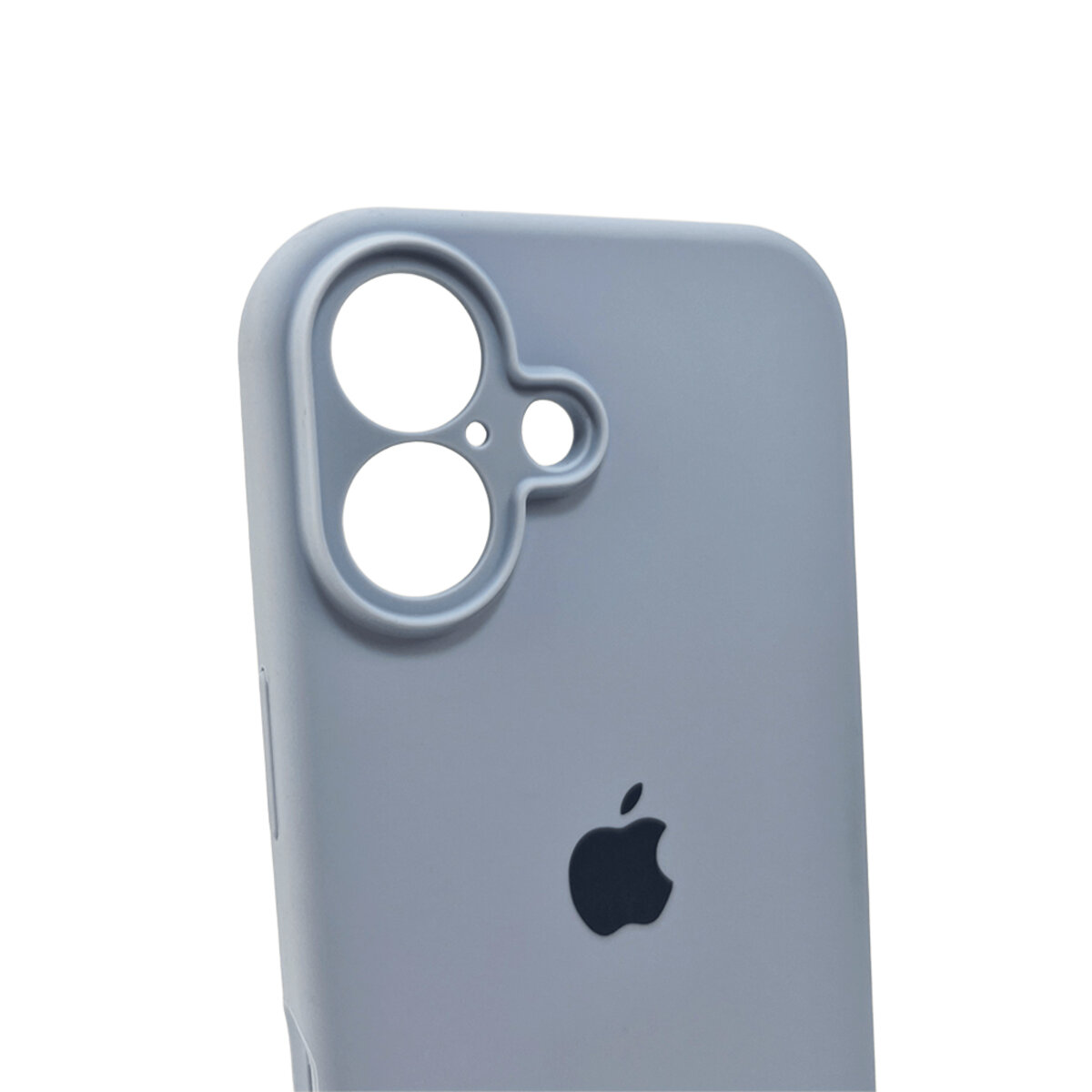 Чехол Silicone Full Case Camera Protect (AA) Apple iPhone 16 (Сиреневый) на картинке №6