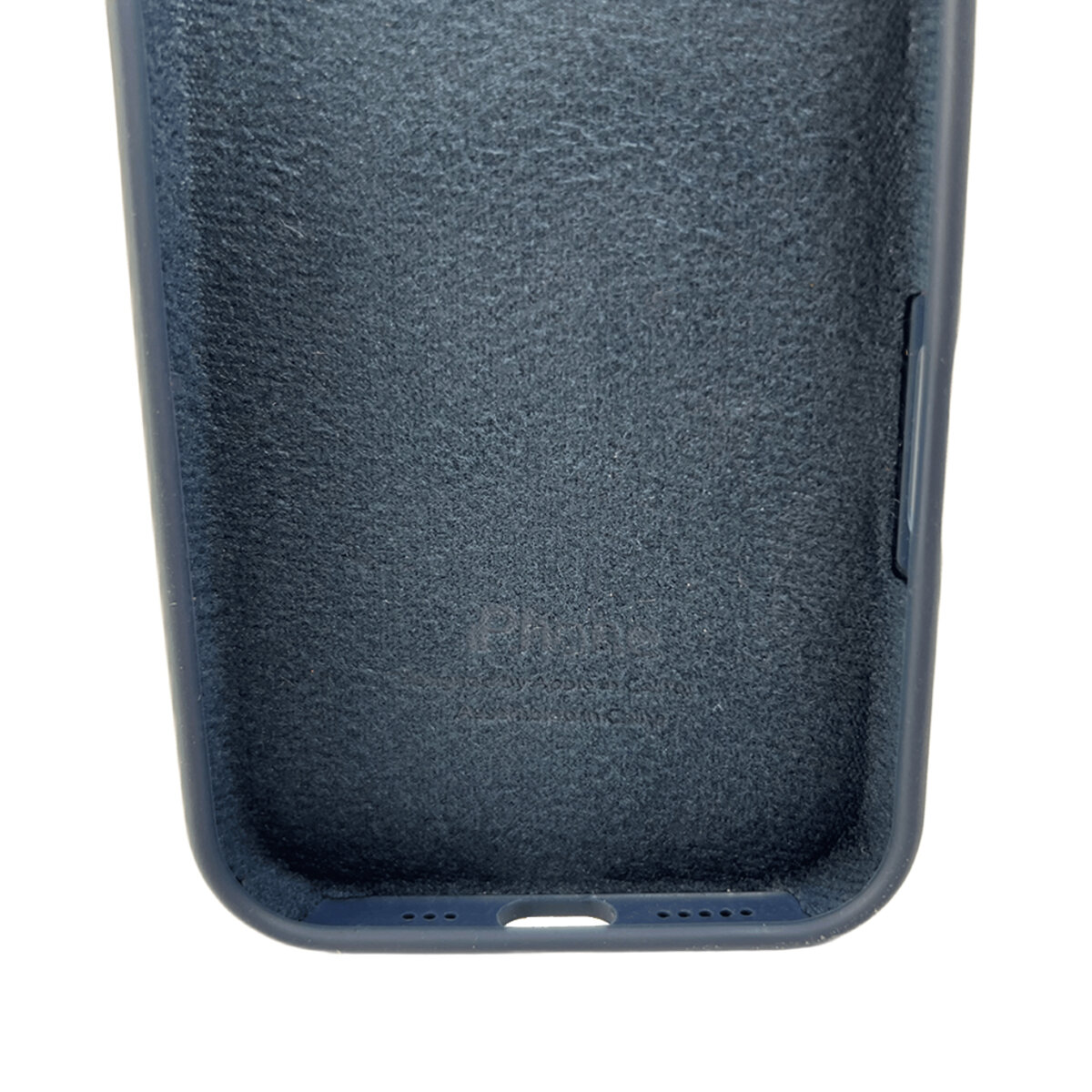 Чехол Silicone Full Case Camera Protect (AA) Apple iPhone 16 (Тёмно-синий) на картинке №4