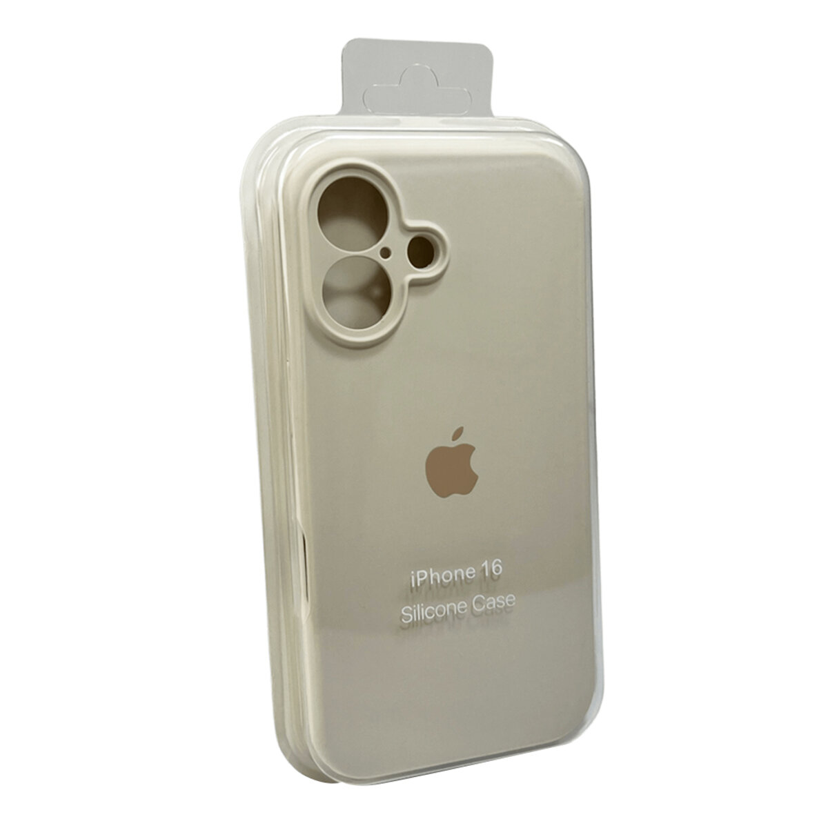 Чехол Silicone Full Case Camera Protect (AA) Apple iPhone 16 (Белый) на картинке №2