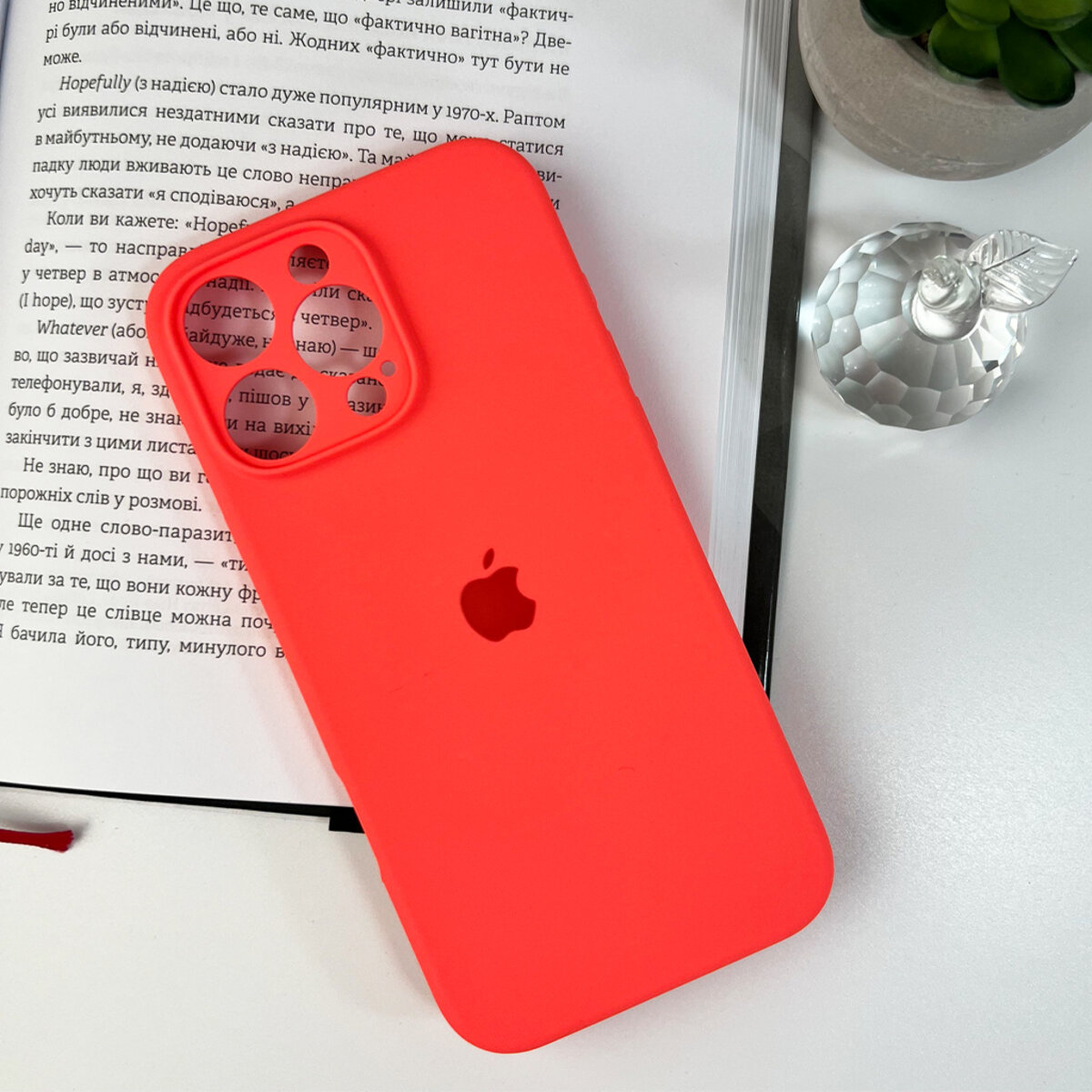 Чехол Silicone Full Case Camera Protect (AA) Apple iPhone 16 Pro (Розовый) на картинке №6