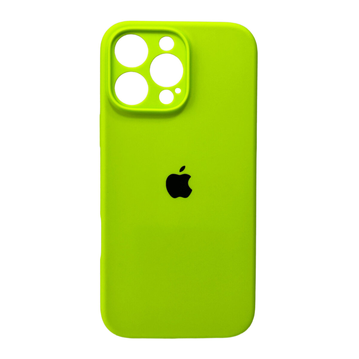Чехол Silicone Full Case Camera Protect (AA) Apple iPhone 16 Pro (Зелёный) на картинке №1