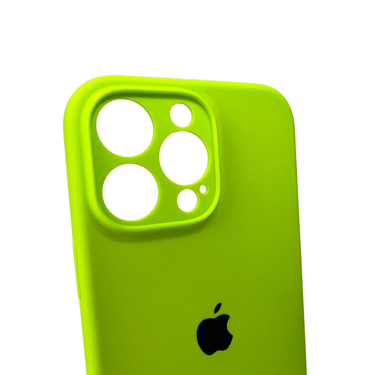 Чехол Silicone Full Case Camera Protect (AA) Apple iPhone 16 Pro (Зелёный) на картинке №6