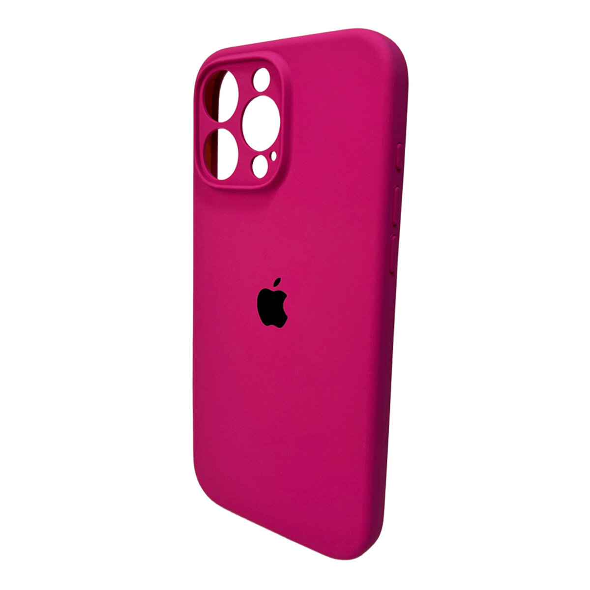 Чехол Silicone Full Case Camera Protect (AA) Apple iPhone 16 Pro (Розовый) на картинке №5