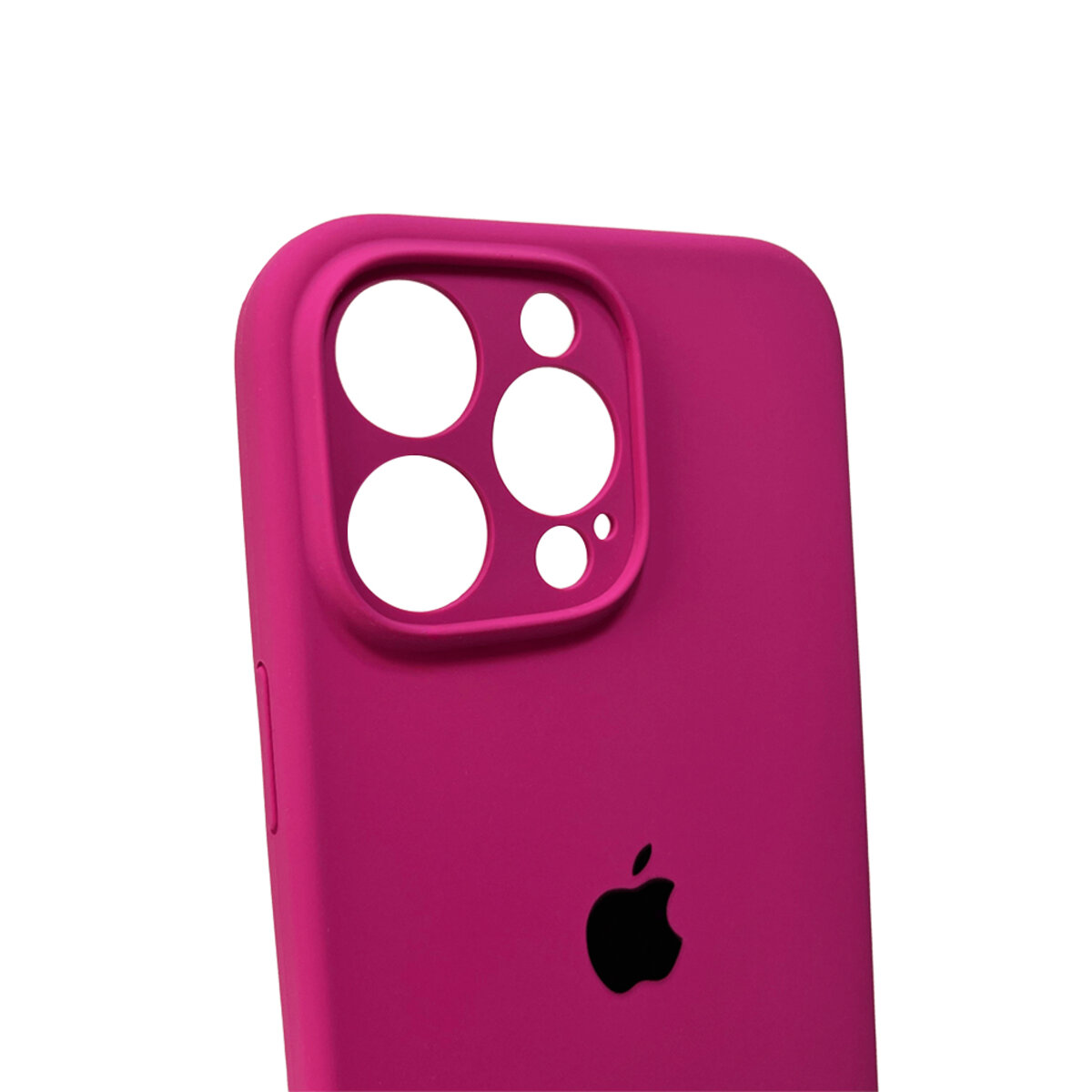 Чехол Silicone Full Case Camera Protect (AA) Apple iPhone 16 Pro (Розовый) на картинке №6