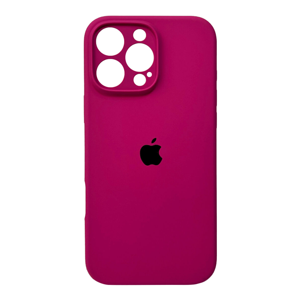 Чехол Silicone Full Case Camera Protect (AA) Apple iPhone 16 Pro (Розовый) на картинке №1