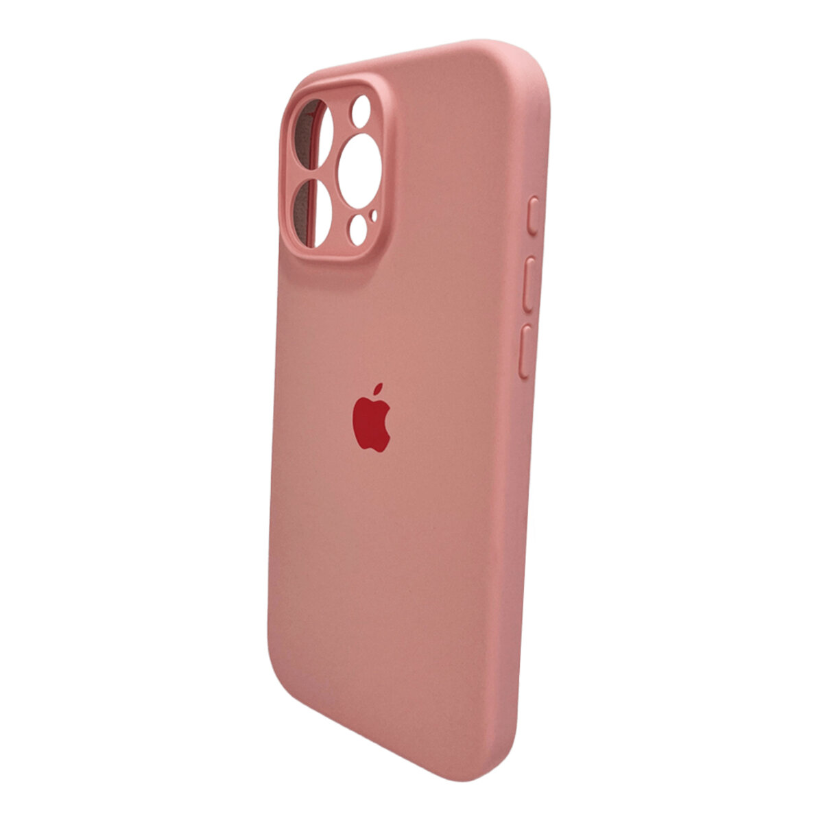 Чехол Silicone Full Case Camera Protect (AA) Apple iPhone 16 Pro (Розовый) на картинке №5
