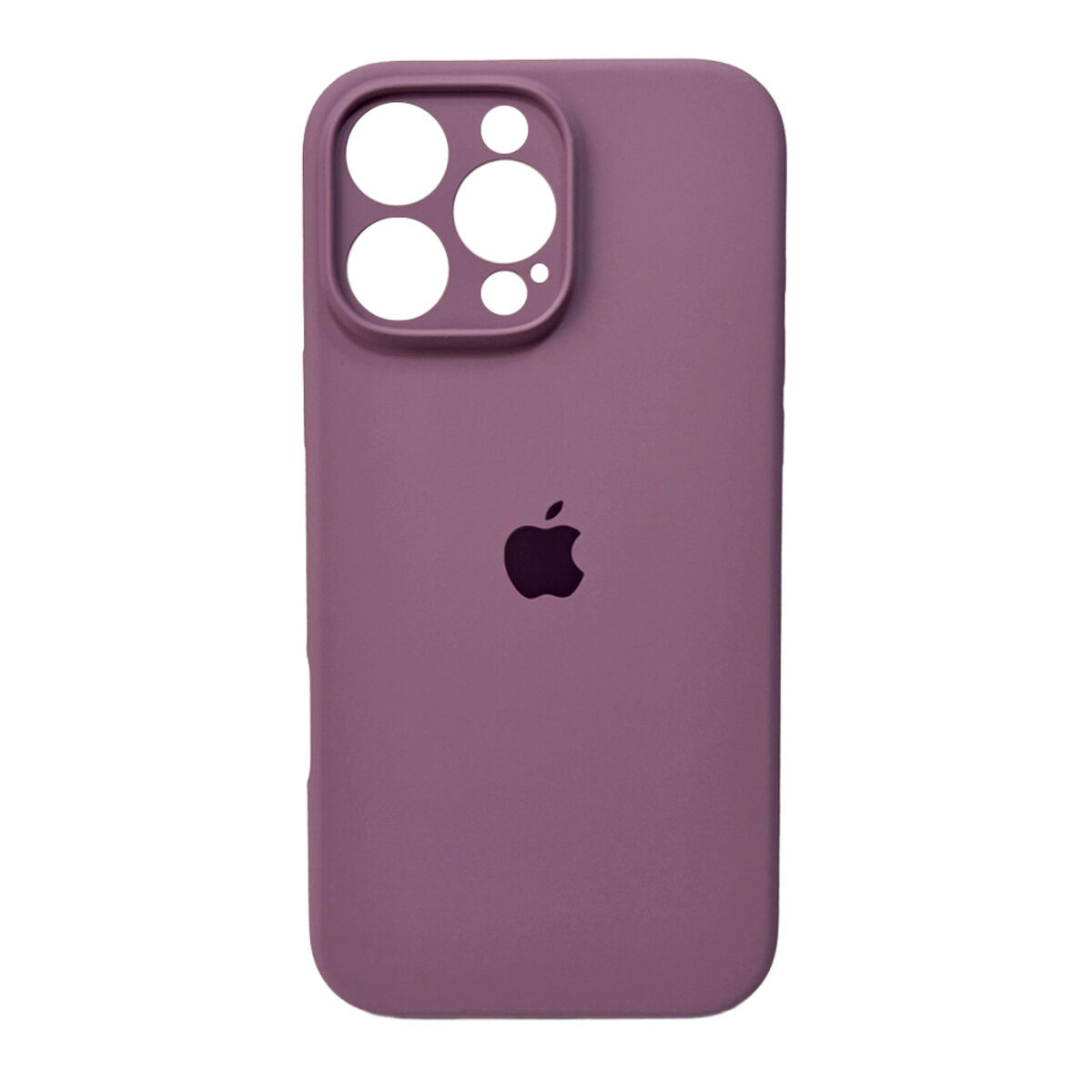 Чохол Silicone Full Case Camera Protect (AA) Apple iPhone 16 Pro Max (Пурпурний) на малюнкі №1