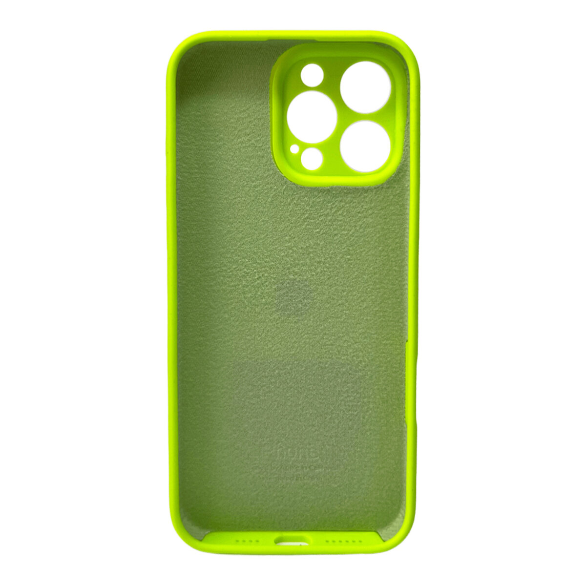 Чохол Silicone Full Case Camera Protect (AA) Apple iPhone 16 Pro Max (Зелений) на малюнкі №3