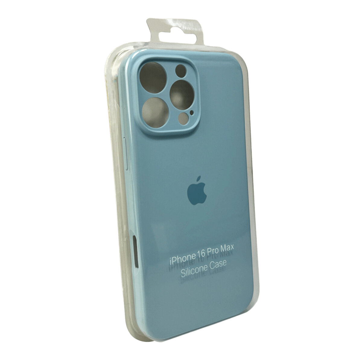 Чохол Silicone Full Case Camera Protect (AA) Apple iPhone 16 Pro Max (Світло-блакитний) Фотографія №2 Чохол Silicone Full Case Camera Protect (AA) Apple iPhone 16 Pro Max (Світло-блакитний) на малюнкі №2