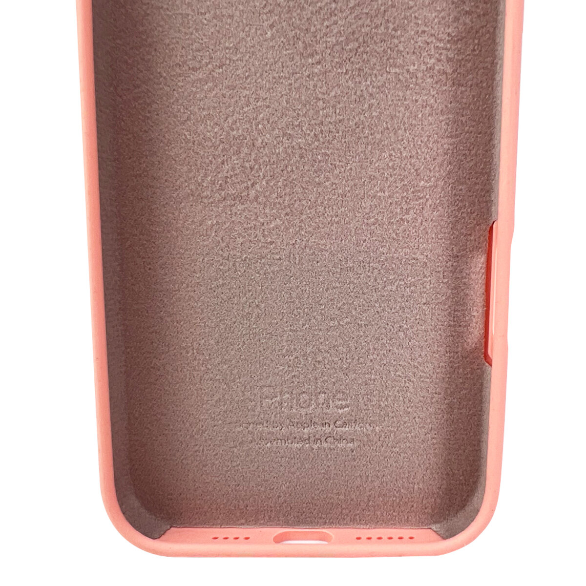 Чохол Silicone Full Case Camera Protect (AA) Apple iPhone 16 Pro Max (Грейпфрутовий) на малюнкі №4