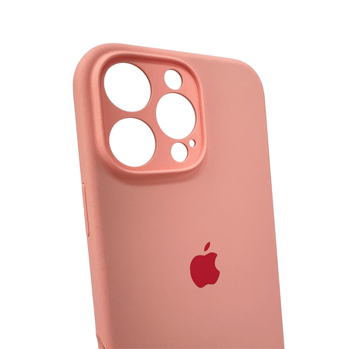 Чохол Silicone Full Case Camera Protect (AA) Apple iPhone 16 Pro Max (Грейпфрутовий) на малюнкі №6