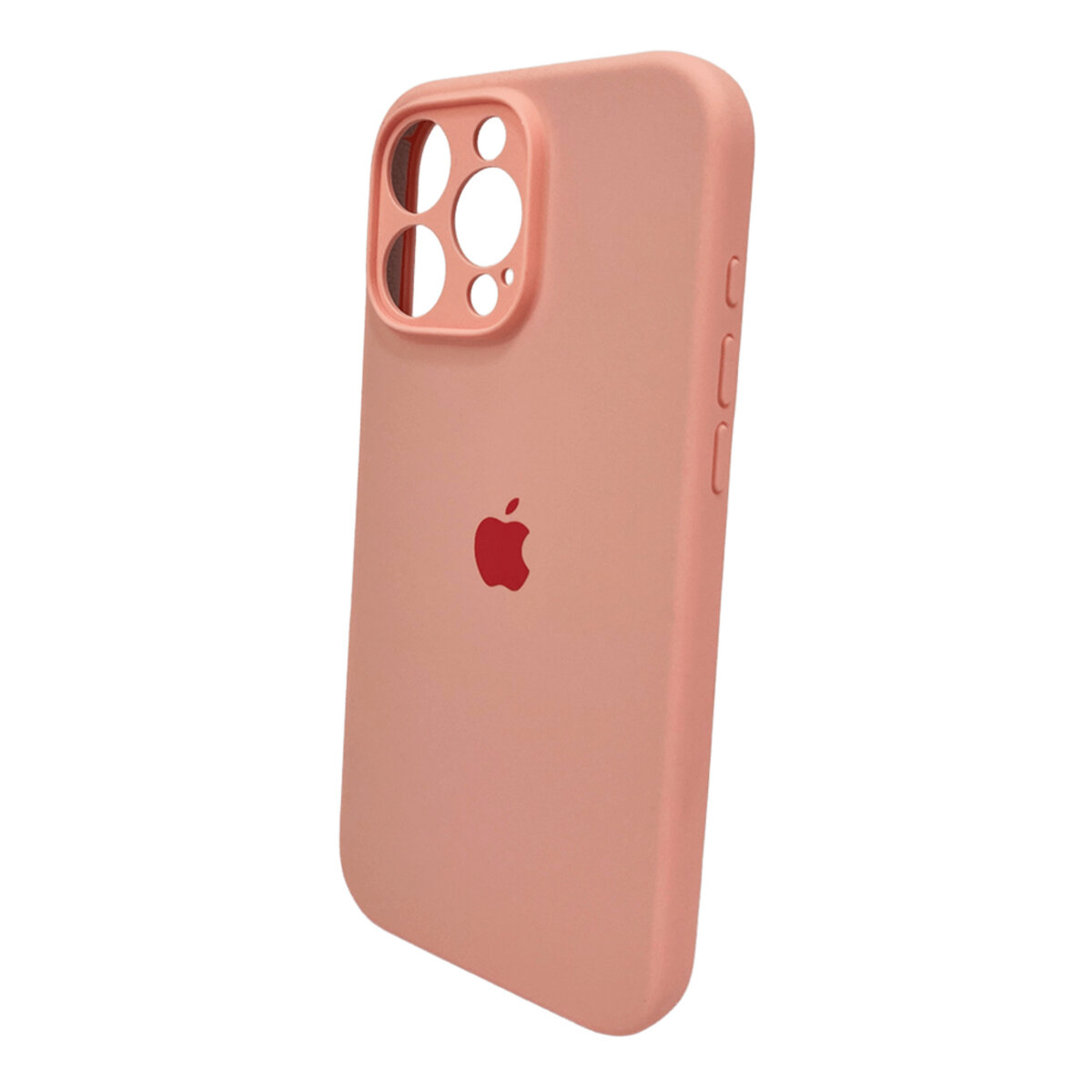 Чохол Silicone Full Case Camera Protect (AA) Apple iPhone 16 Pro Max (Грейпфрутовий) на малюнкі №5